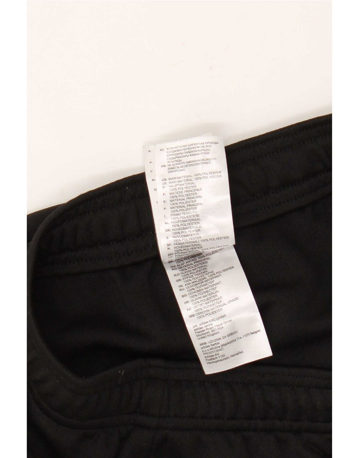 Adidas Mens Climalite Chándal Pantalones UK 40/42 Mediano Negro Poliéster