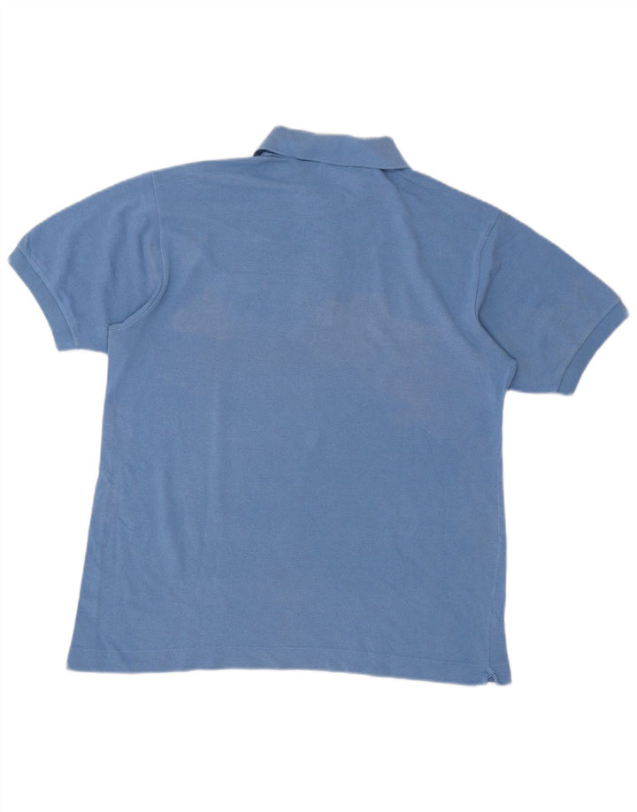 Polo Lacoste para hombre talla 4 algodón azul medio