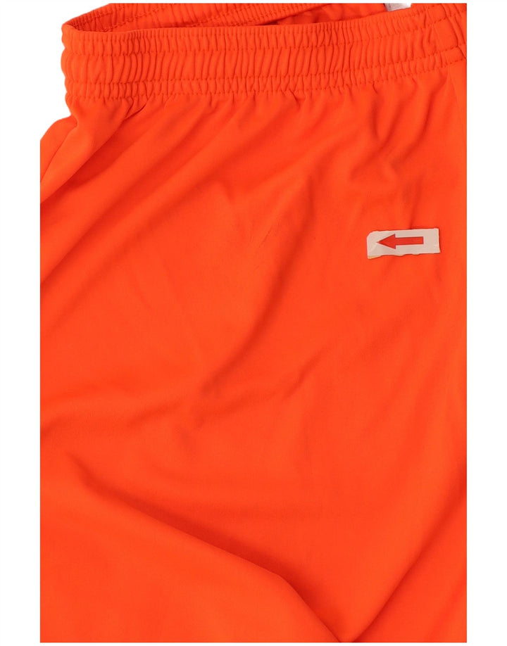 Adidas Mens Climalite Sport Shorts Naranja Medio Poliéster