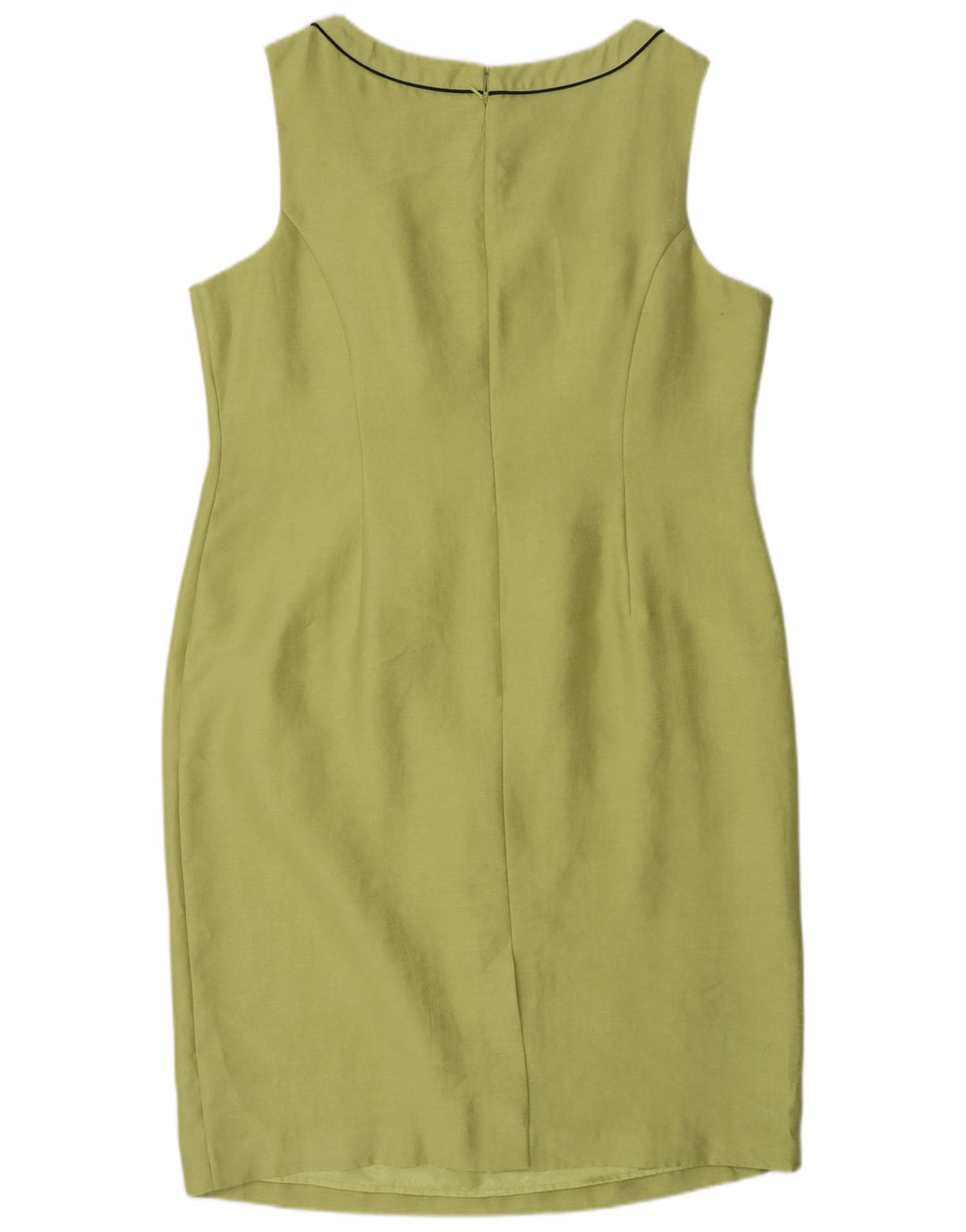 Jacques Vert Vestido tubo sin mangas para mujer UK 40 XL Poliéster verde