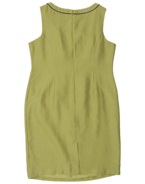 Jacques Vert Vestido tubo sin mangas para mujer UK 40 XL Poliéster verde