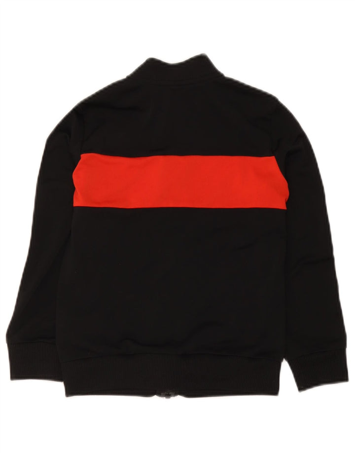 Adidas - Chaqueta de chándal para niño, 7-8 años, color negro, poliéster