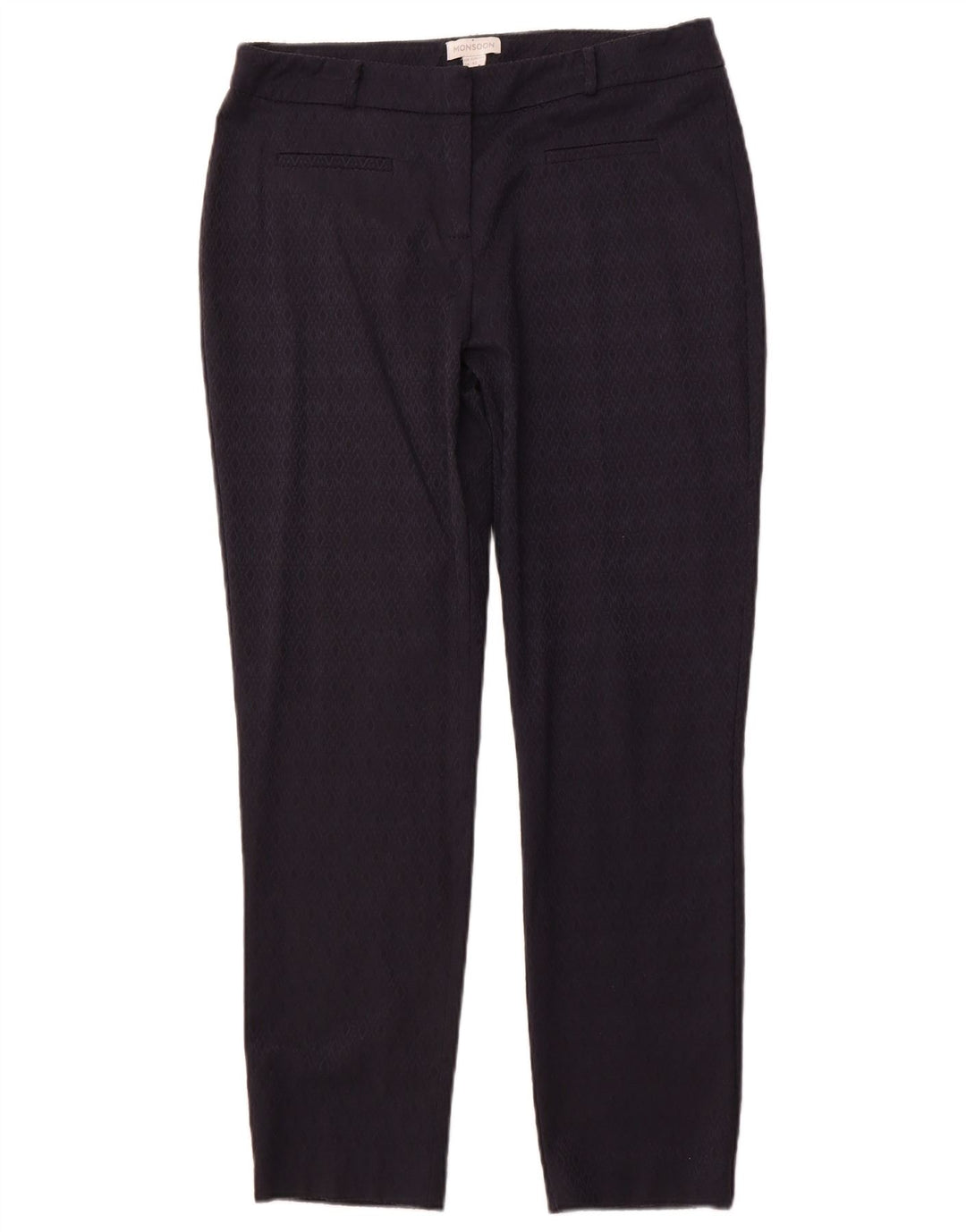 MONSOON Pantalones casuales para mujer UK 40 Large W34 L29 Azul marino