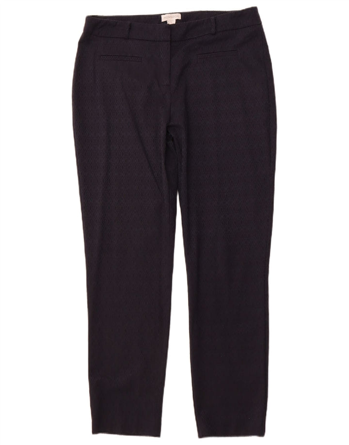 MONSOON Pantalones casuales para mujer UK 40 Large W34 L29 Azul marino