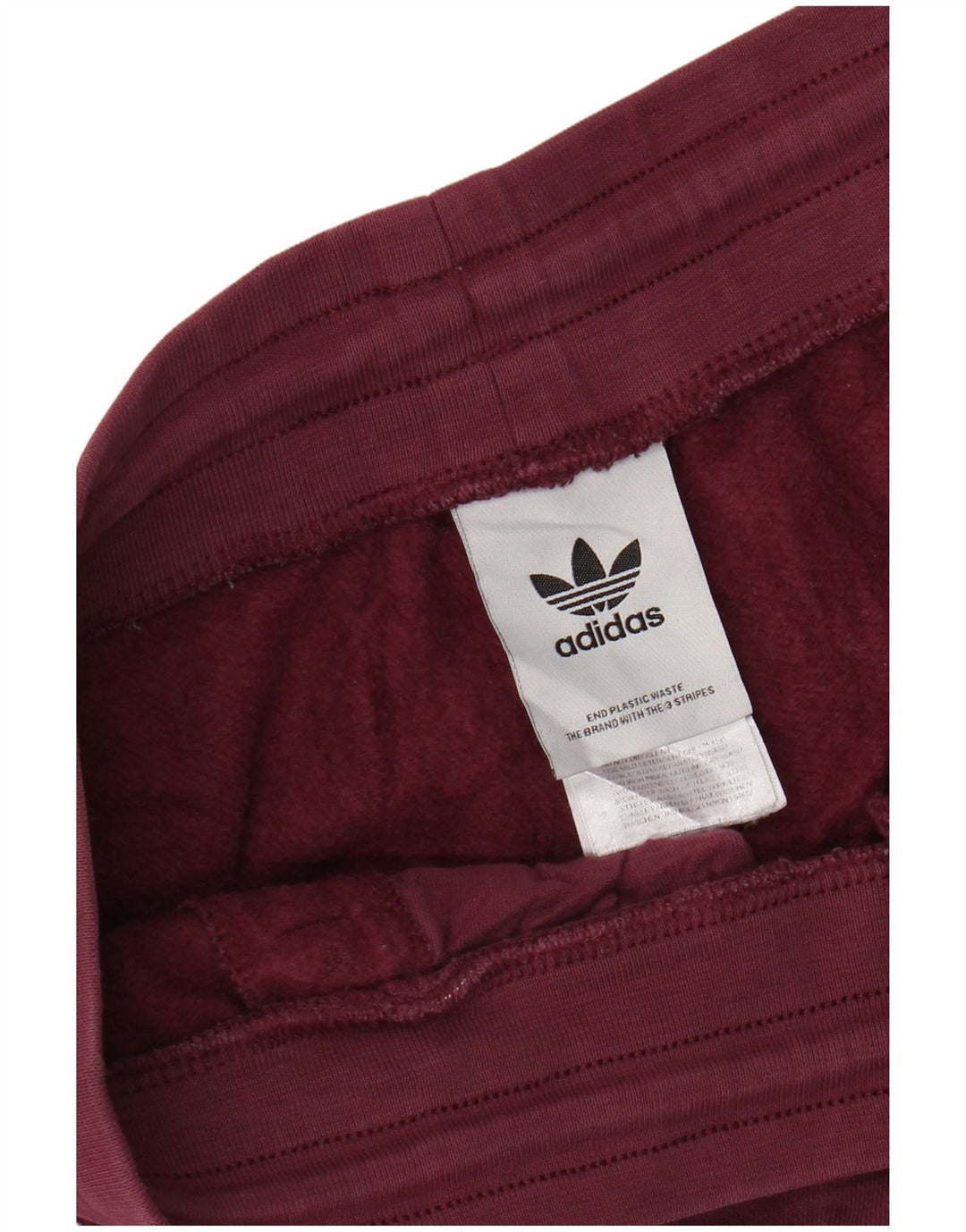 ADIDAS Pantalones de chándal para hombre Joggers Medium Borgoña Algodón