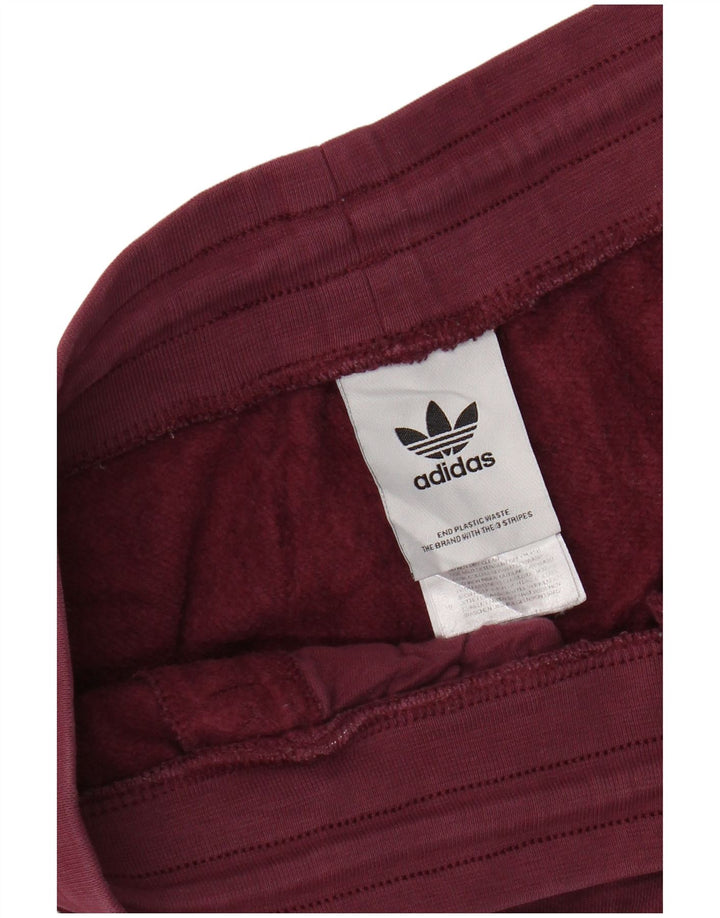 ADIDAS Pantalones de chándal para hombre Joggers Medium Borgoña Algodón