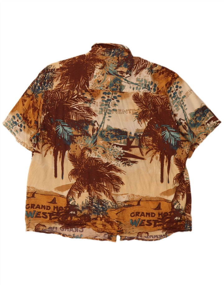 Natural Issue Camisa de manga corta gráfica para hombre XL Multicolor hawaiano
