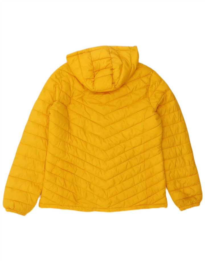 Chaqueta acolchada con capucha para mujer Mountain Warehouse UK 44 Large Nylon amarillo