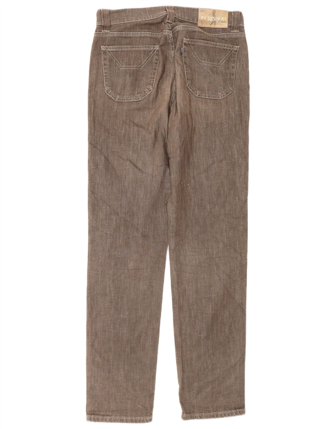 Jeckerson Jeans ajustados para hombre W32 L34 Algodón marrón