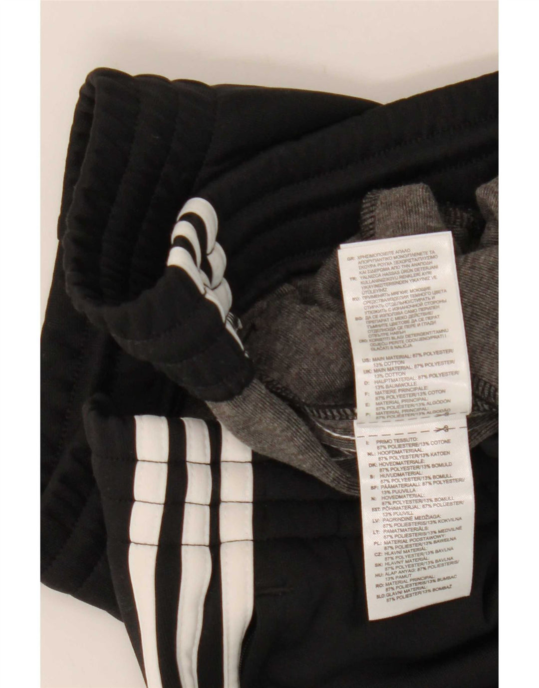Adidas Hombre Pantalón Chándal Joggers XL Negro Poliéster