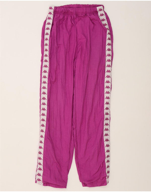 Kappa Pantalones de Chándal para Mujer Joggers UK 42 Medium Pink Colourblock