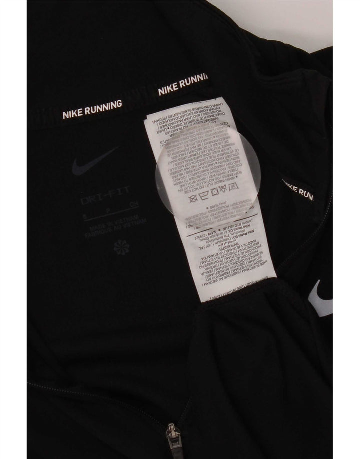 Nike Dri Fit - Chándal con cremallera y cuello para mujer, talla S, color negro