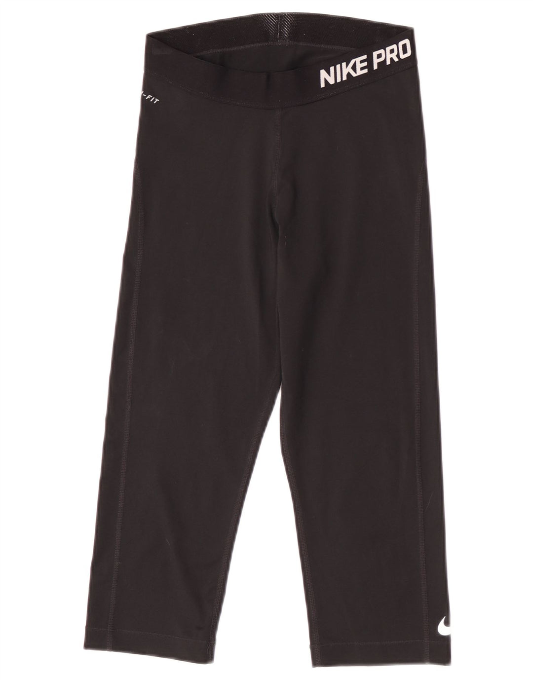 Nike - Leggings capri Dri Fit para mujer, talla M, color negro