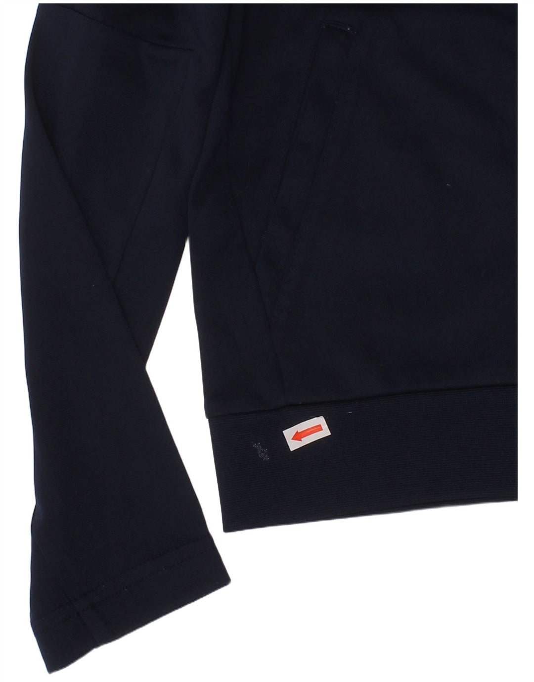 NIKE Sudadera con capucha y cremallera para niños de 6 a 7 años, talla grande, color azul marino