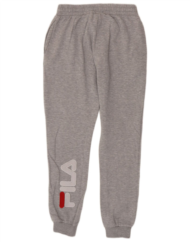 Fila Hombre Graphic Chándal Pantalones Joggers Small Gris