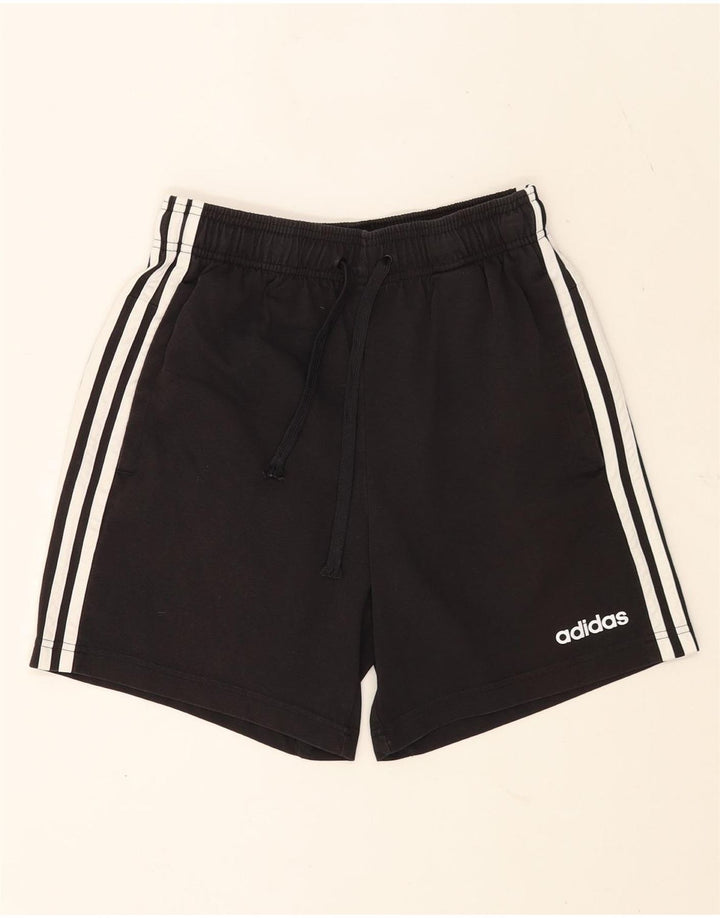 Adidas Hombre Pantalones Cortos Deportivos Pequeño Algodón Negro
