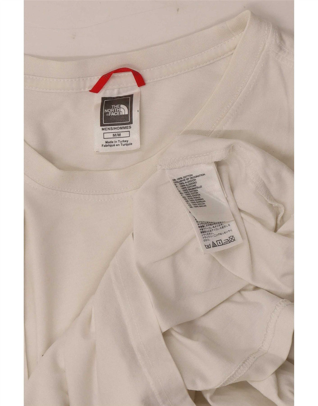 Camiseta The North Face Hombre Top Medium Blanco Algodón