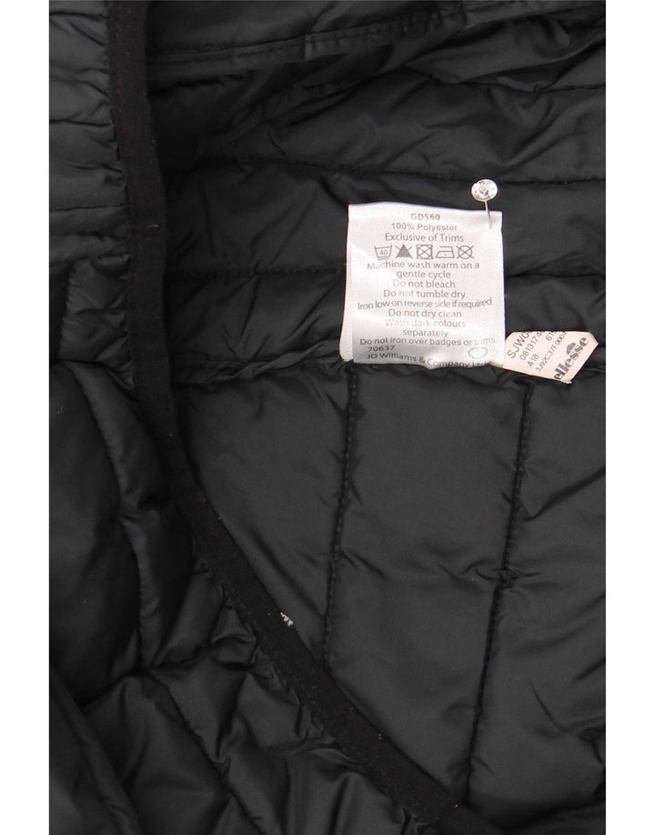 Chaqueta acolchada con capucha para mujer Ellesse ES 34 4XL Poliéster negro