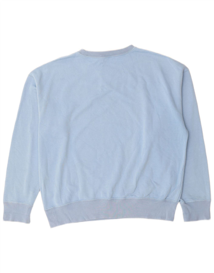 Polo Ralph Lauren - Sudadera extragrande para mujer, talla 40, color azul