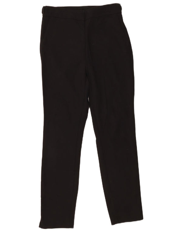 Zara Mujer Pantalones Chinos Slim Small W26 L27 Negro