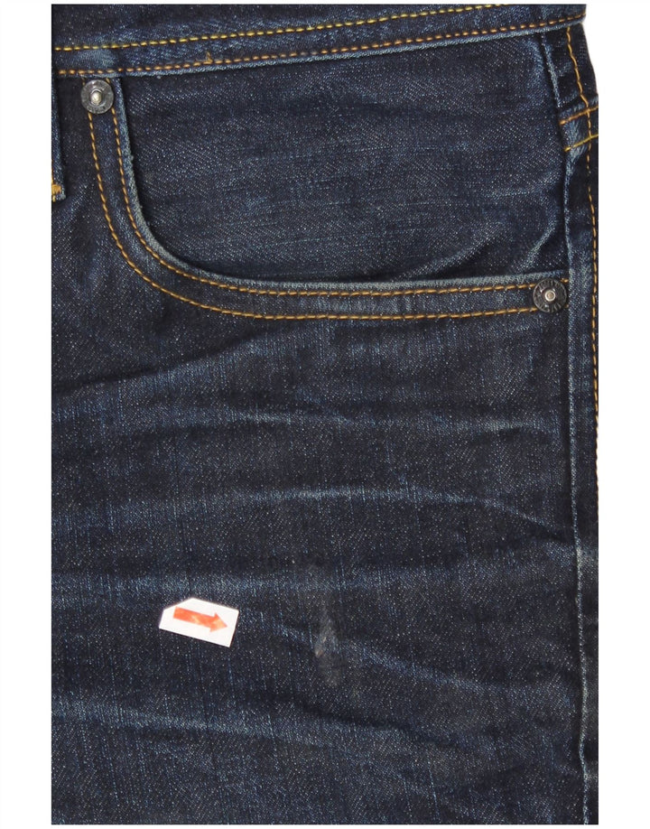 Jack & Jones Hombre Tim Slim Jeans W32 L32 Algodón Azul Marino