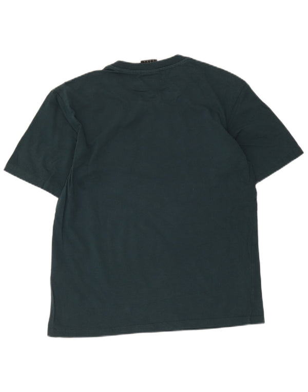 Umbro Mens Regular Graphic T-Shirt Top Small Green Cotton