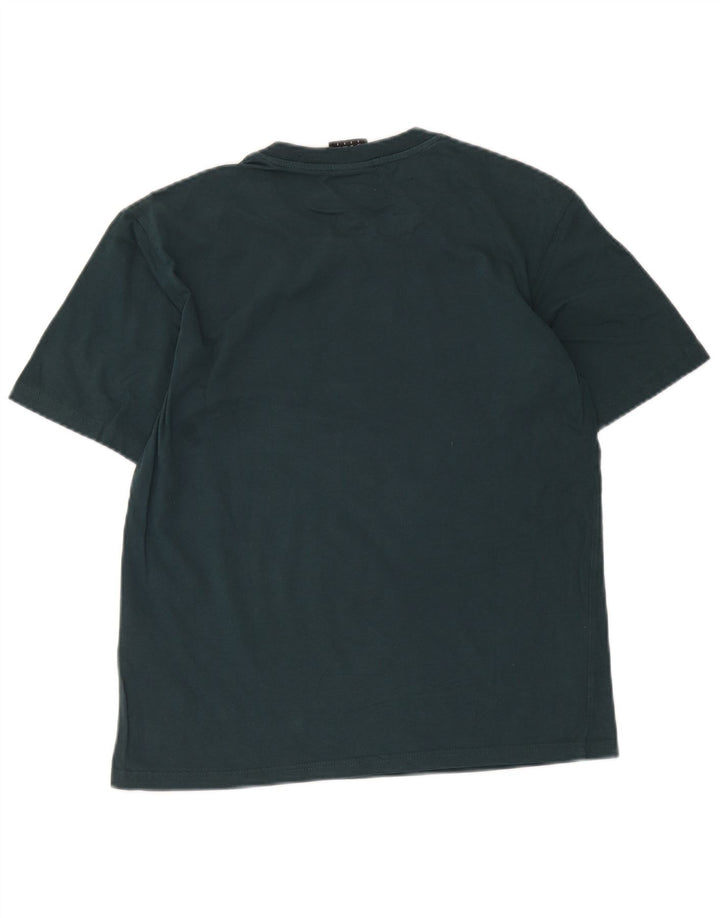Umbro Hombre Regular Graphic Camiseta Top Pequeño Algodón Verde
