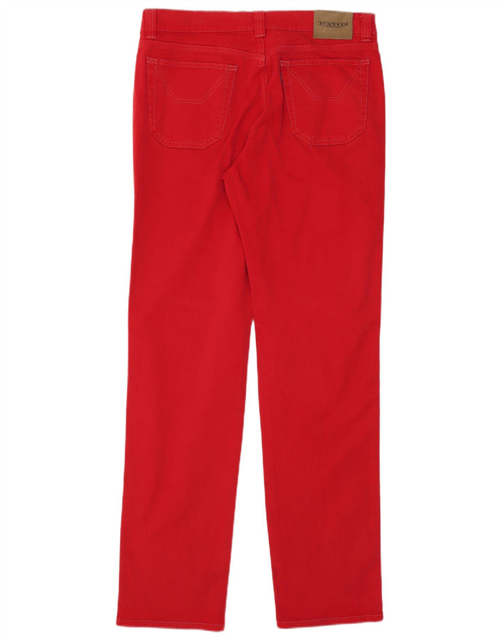 Jeckerson Jeans ajustados para hombre W36 L34 Algodón rojo