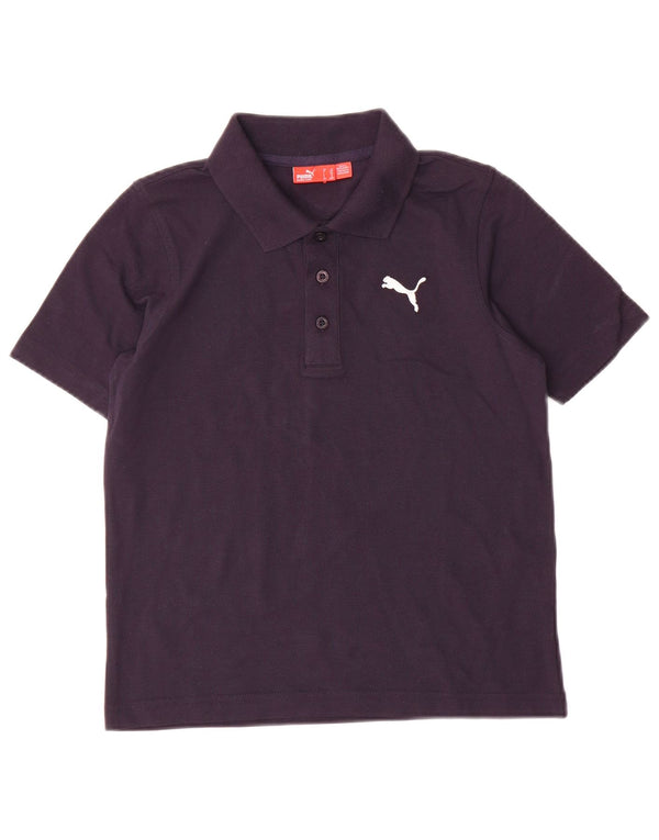 Puma Polo para niño 9-10 años Azul Marino Algodón