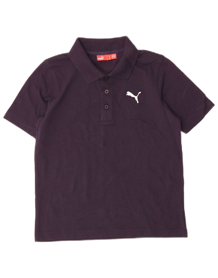 Puma Polo para niño 9-10 años Azul Marino Algodón