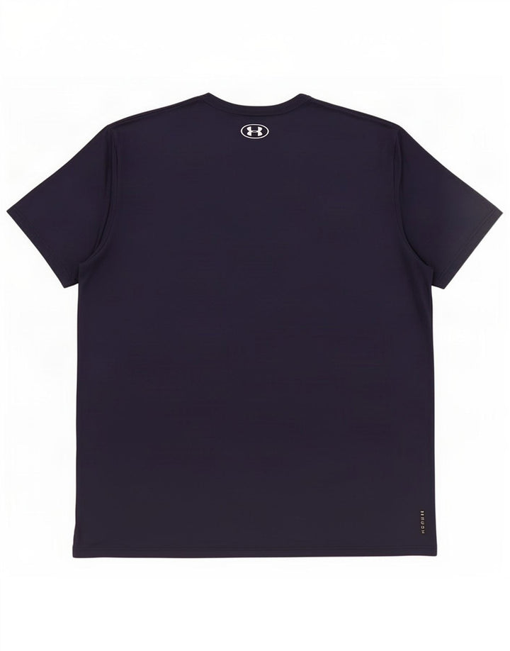 Camiseta Under Armour Hombre Top 2XL Azul Marino Poliéster