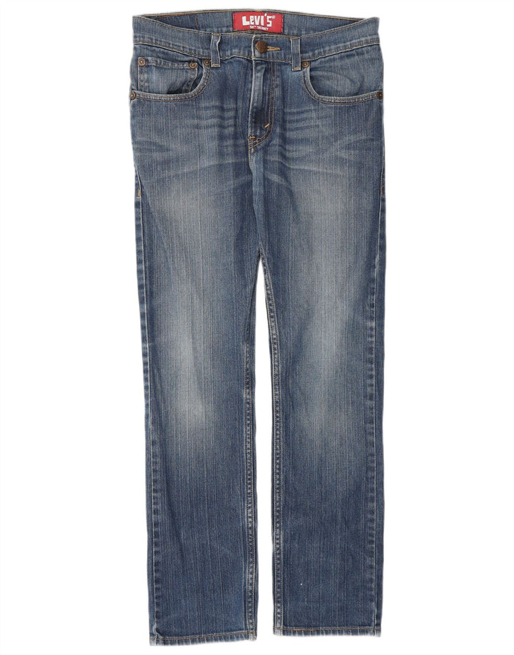 LEVI'S Womens 511 Skinny Jeans W28 L28 Blue Cotton