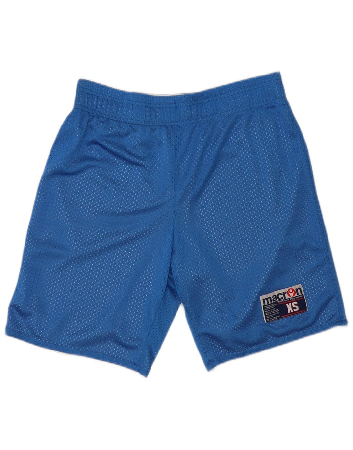 MACRON Shorts deportivos para hombre XS Azul