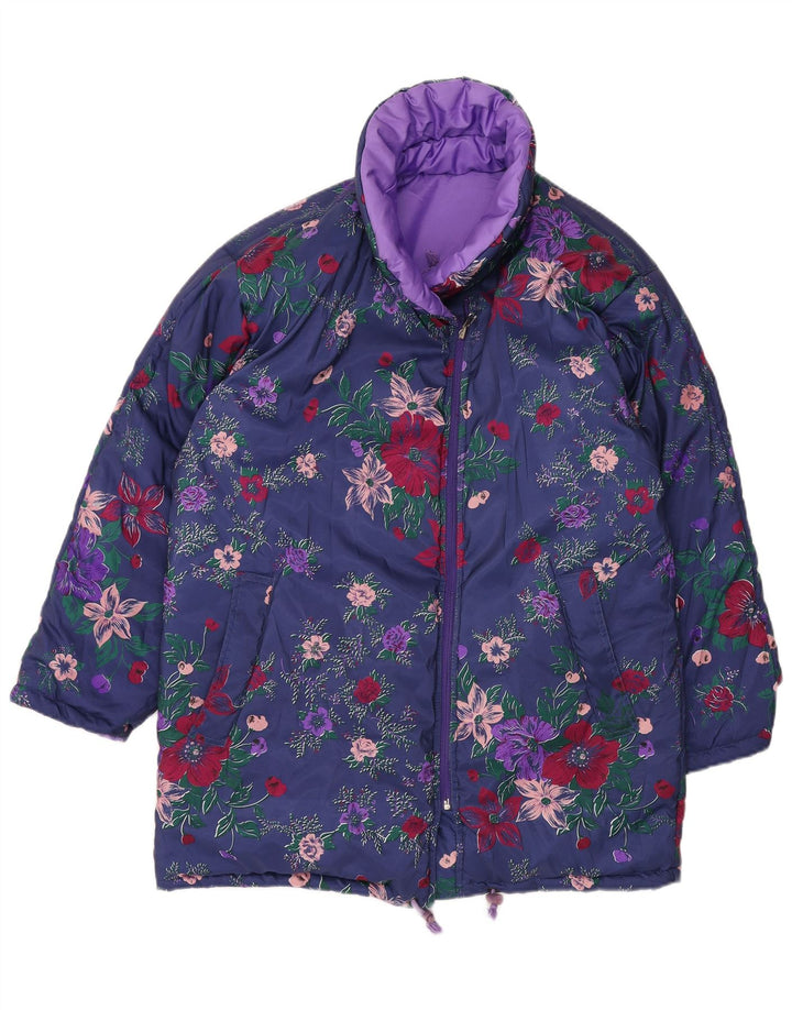 Stratos Chaqueta de esquí reversible de gran tamaño para mujer EU 44 XL Poliéster morado