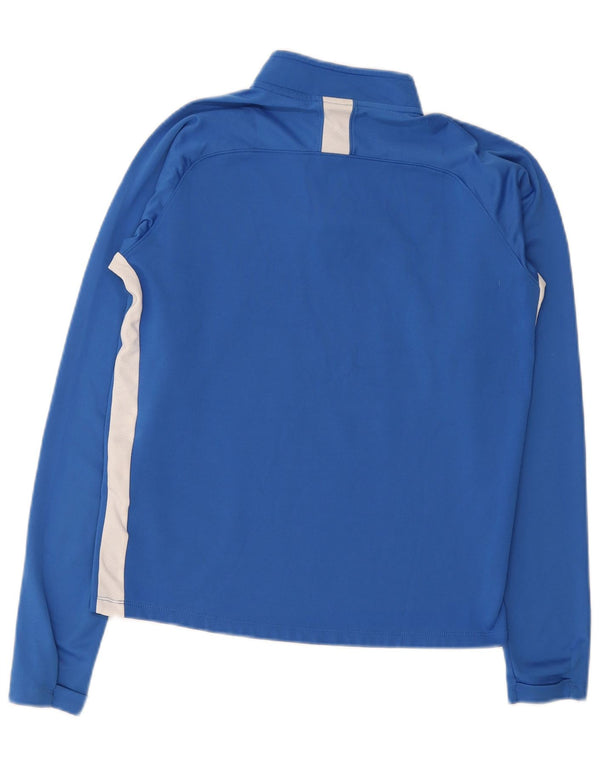 Nike - Chándal con cremallera y cuello para hombre, talla pequeña, color azul, poliéster