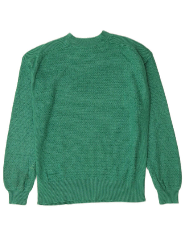Marks & Spencer Jersey extragrande con cuello de tortuga para mujer UK 6 XS Verde