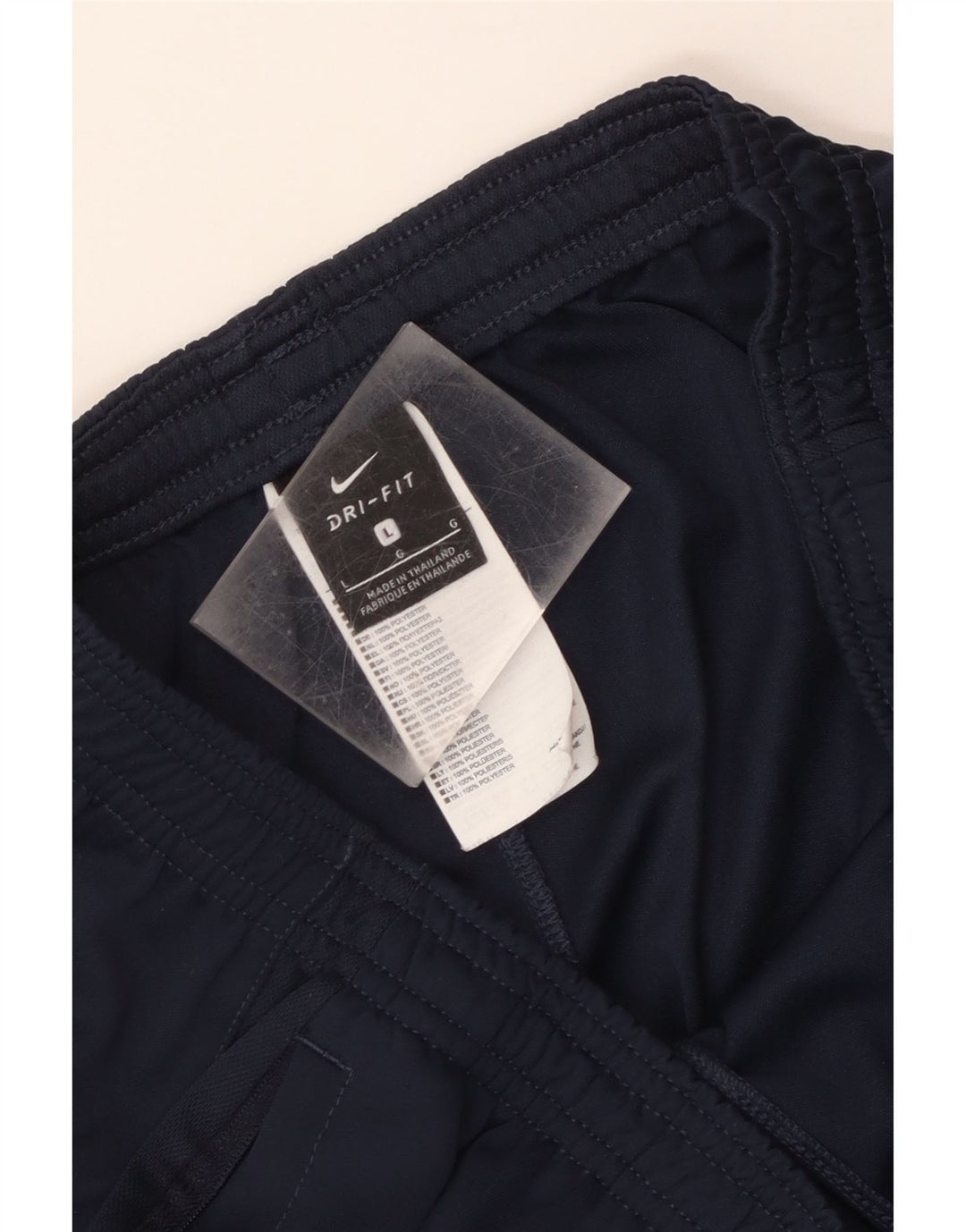 Nike - Pantalones de chándal Dri Fit para hombre, talla grande, poliéster, color azul marino