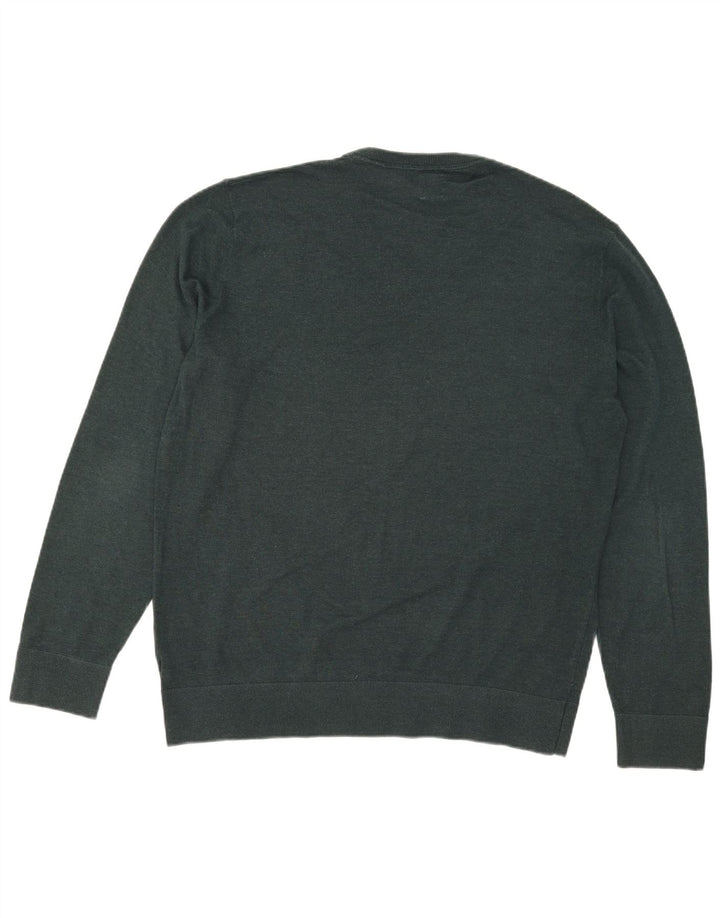 Gap Jersey con Cuello en V para Hombre XL Verde