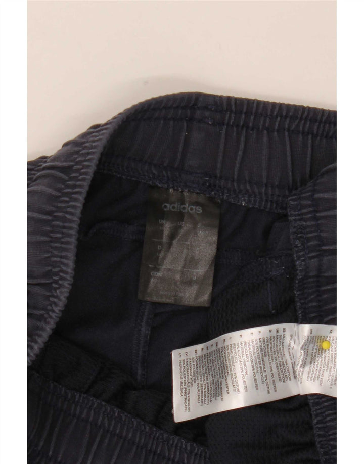 Adidas Pantalones cortos deportivos gráficos para hombre Algodón azul marino mediano