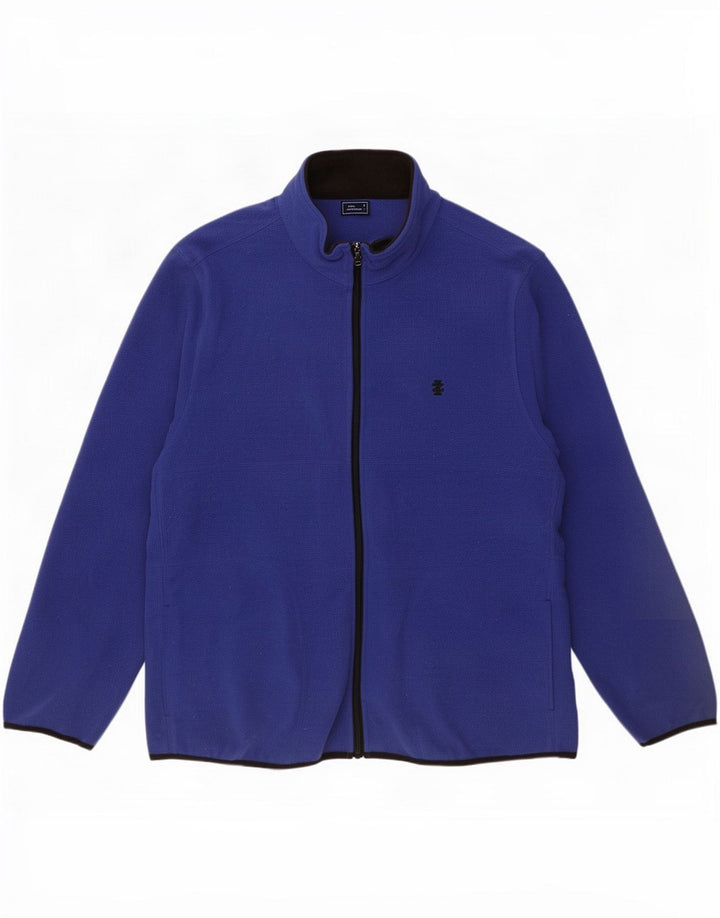 Chaqueta polar para hombre Izod UK 40 Large Blue