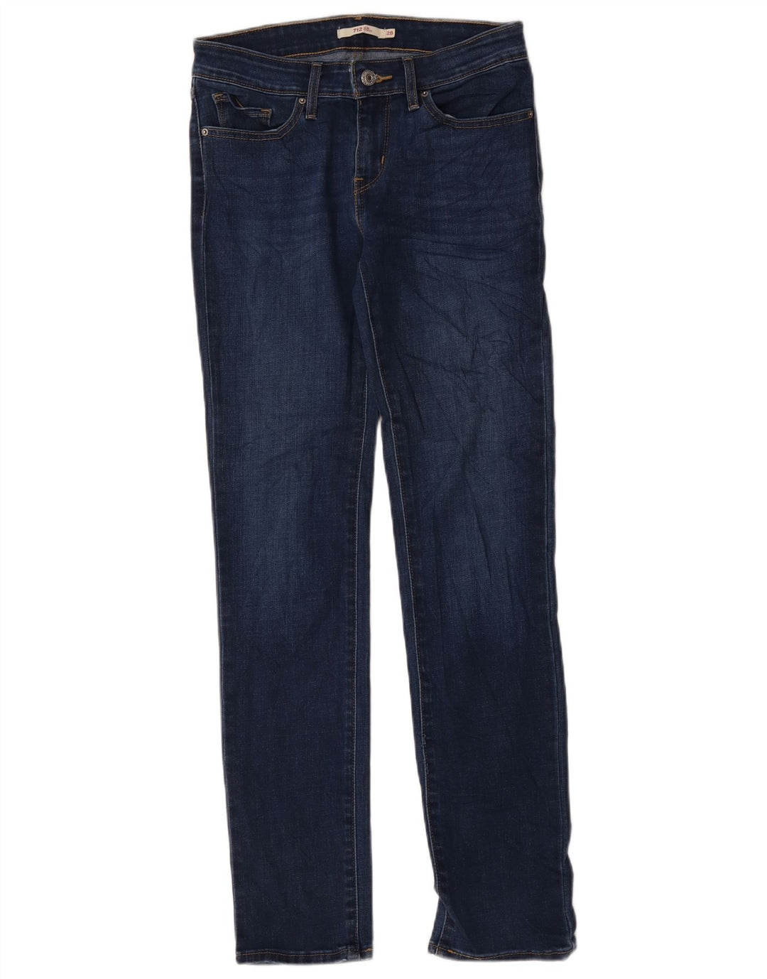 Vaqueros Levi's Mujer 712 Slim W28 L31 Algodón Azul