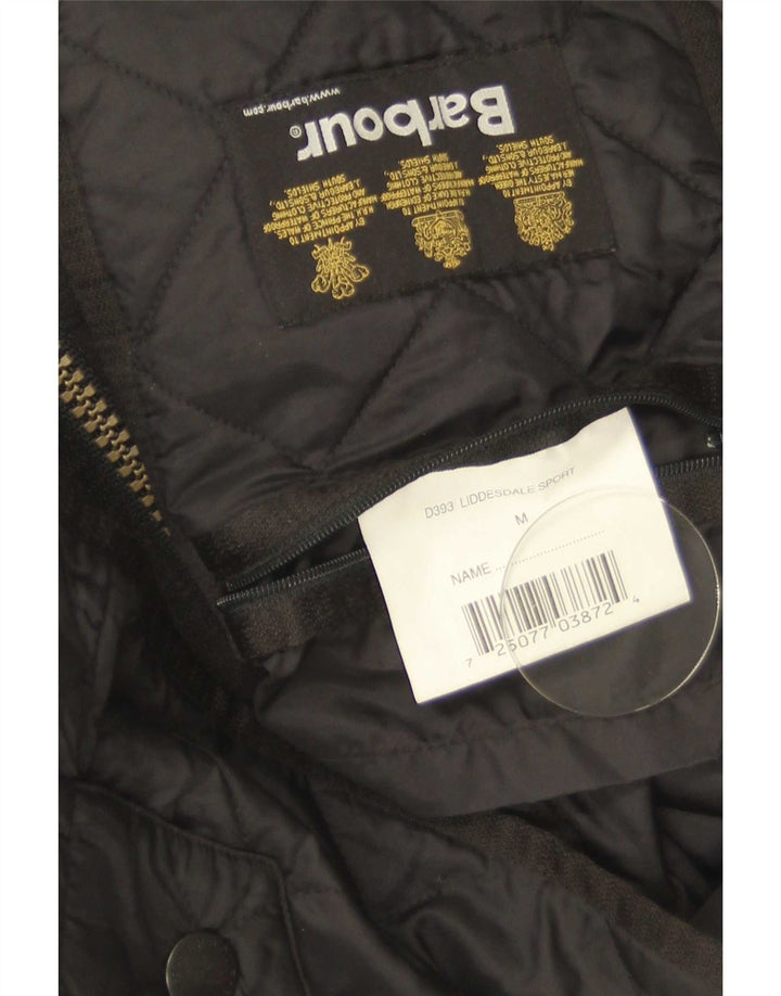 Barbour Chaqueta acolchada para hombre UK 38 Mediana Poliamida negra