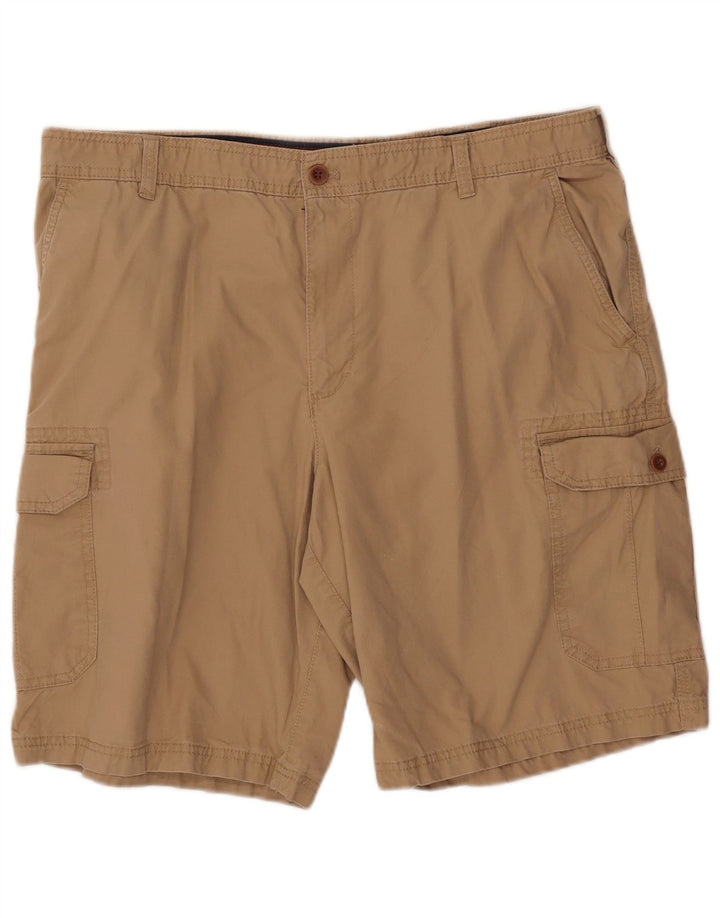 Izod Shorts Cargo Hombre W40 XL Algodón Beige