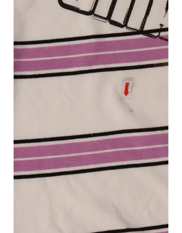 Camiseta PUMA para hombre Top Medium White Stripes