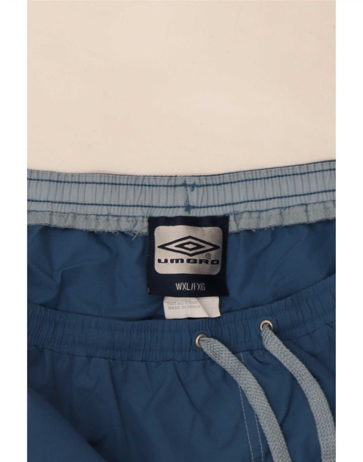 Bañador Umbro Mujer ES 40 XL Poliéster Azul