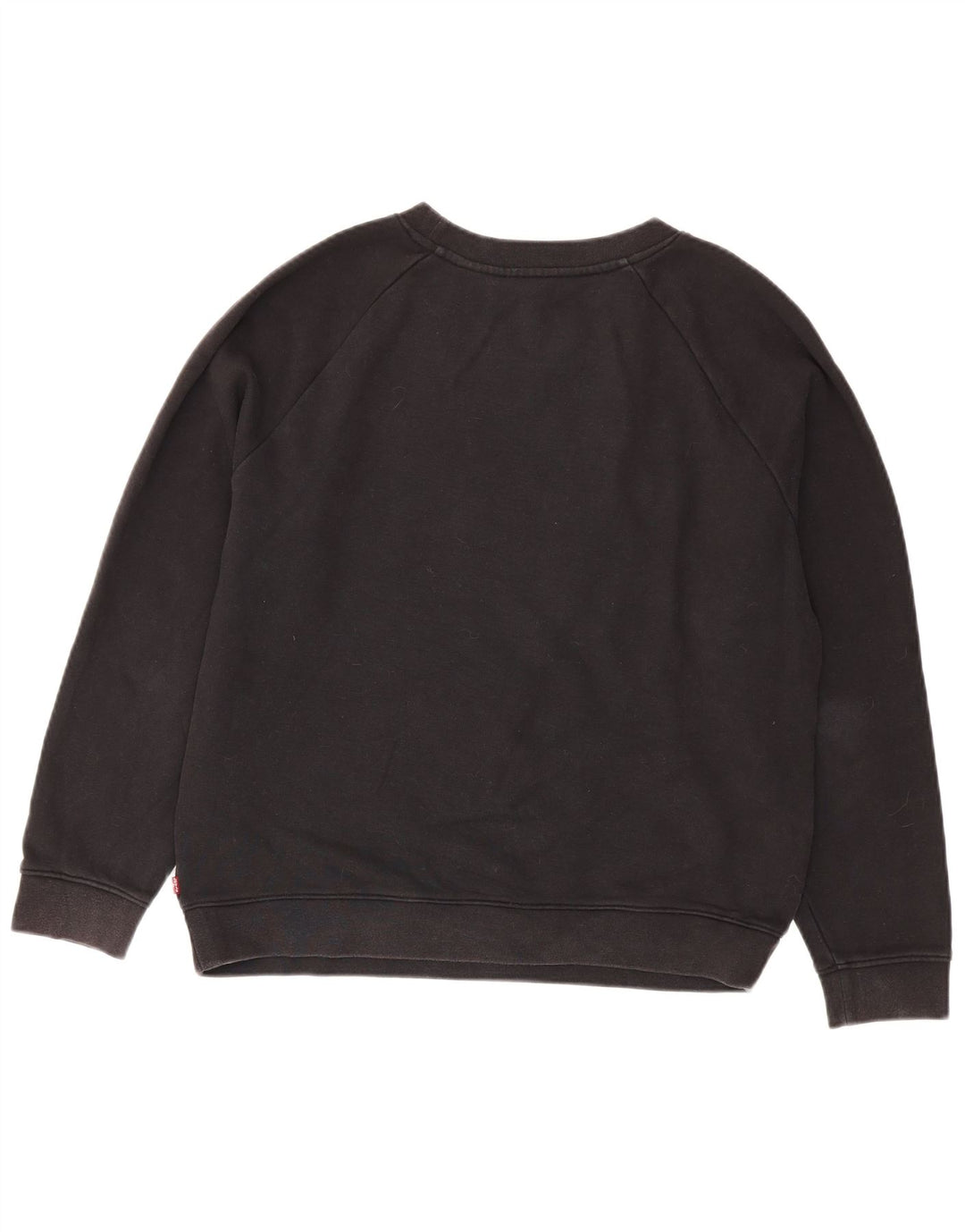 Levi's Sudadera gráfica para mujer Jumper UK 46 Large Algodón negro