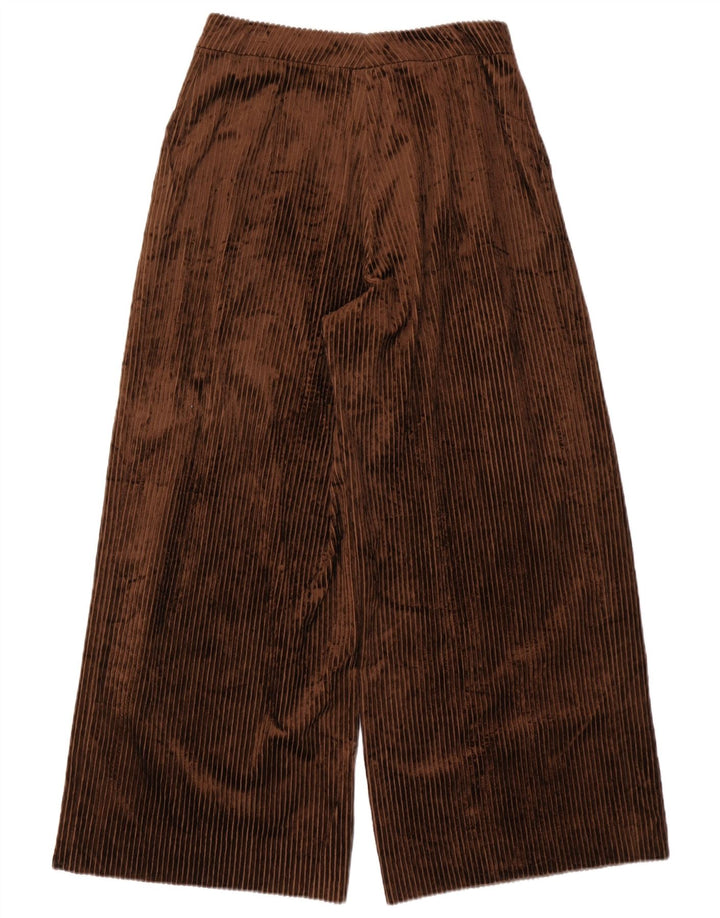 EMMA & GAIA Traje de pana de 2 piezas para mujer IT 44 Mediano W28 L28 Marrón