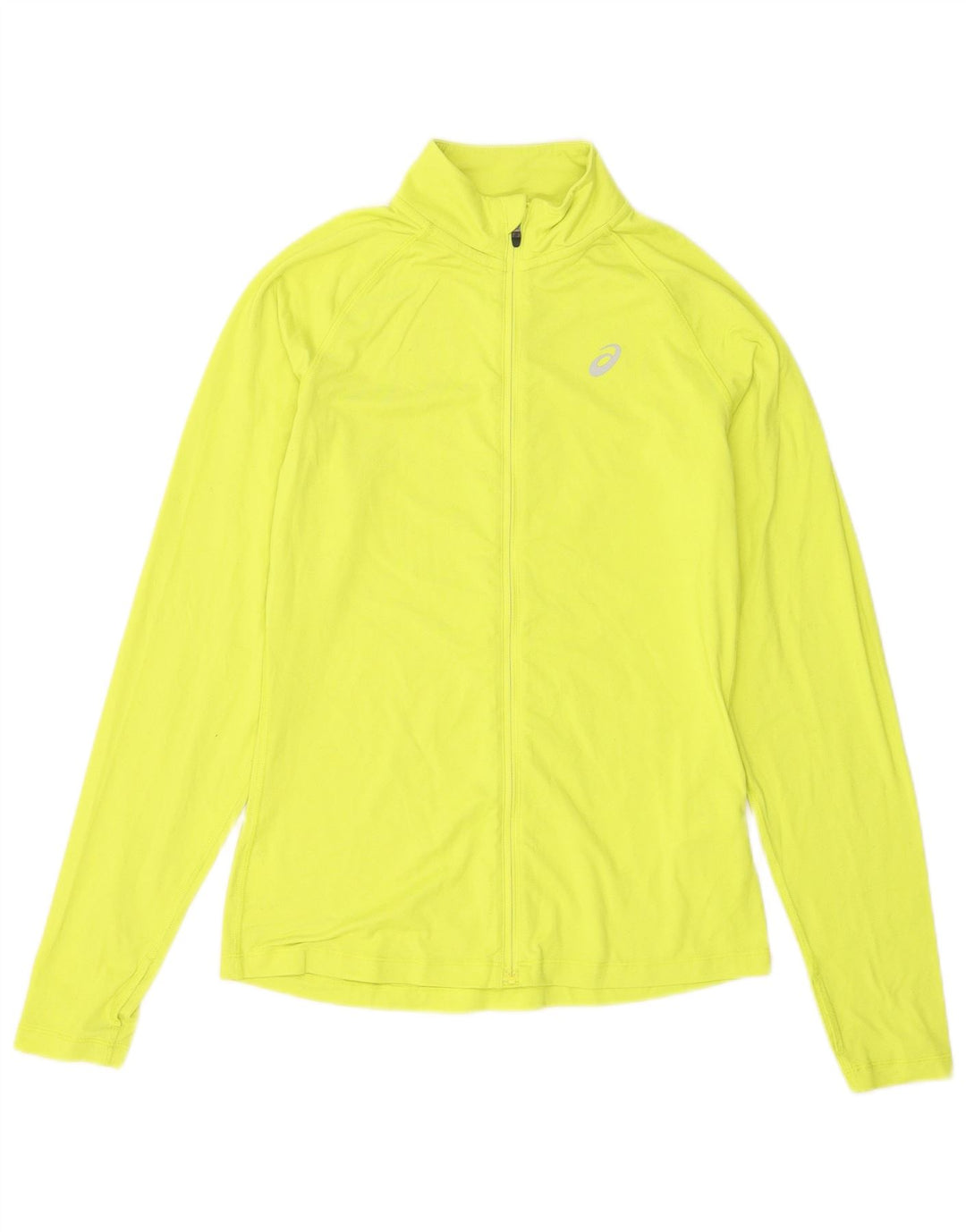 Asics Hombre Chándal Top Chaqueta Small Amarillo Poliéster