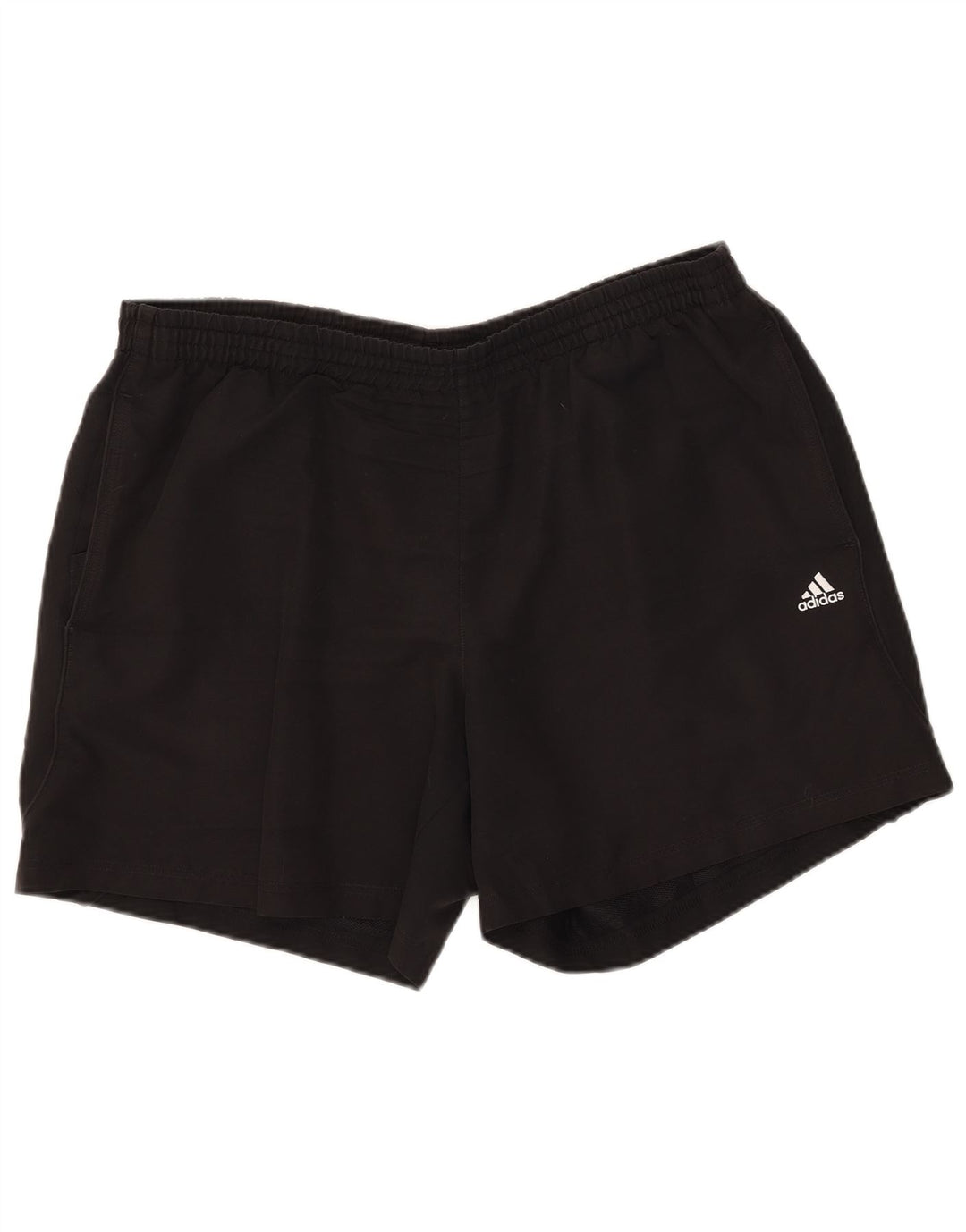 Adidas Pantalones cortos deportivos para hombre XL Negro Poliéster
