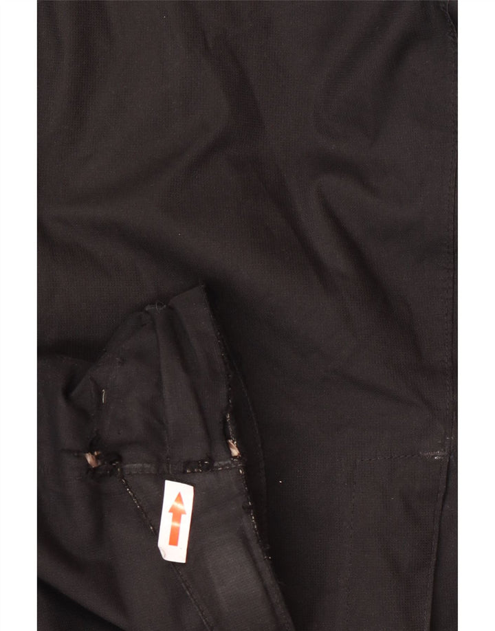 The North Face Chaqueta cortavientos con capucha para hombre UK 38 Mediano Negro Poliéster